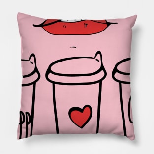 Coffee Lovers Club Pillow