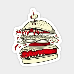 Fast Food Evils Magnet