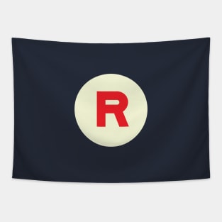 Vintage R Monogram Tapestry