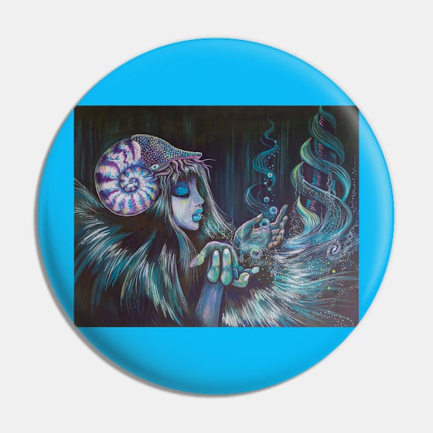 Cosmonautilus Pin by krillymoonsnail