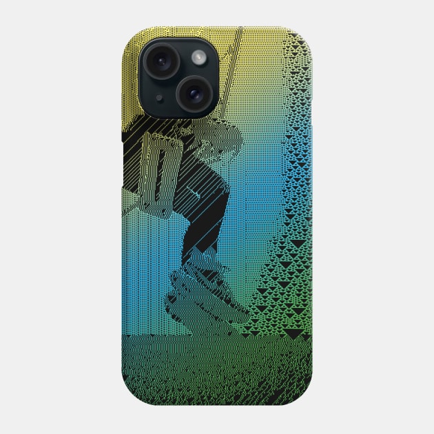 8-bit Swing Girl ∆∆∆∆ Graphic Design/Illustration Phone Case by DankFutura