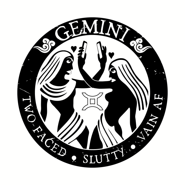 Savage Gemini Zodiac Antisocial Astrology by atomguy