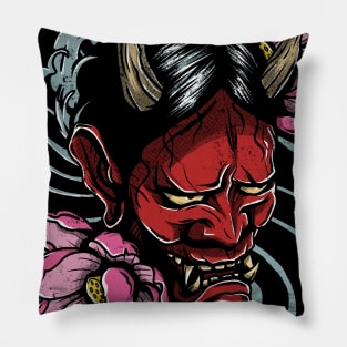 Hannya Mask Pillow