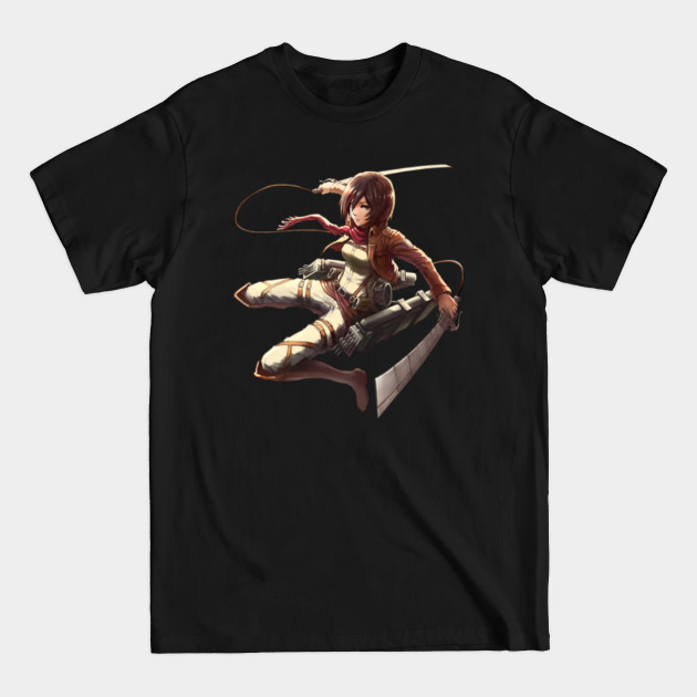 Disover mikasa mid air - Anime - T-Shirt