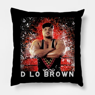 D Lo Brown Pillow