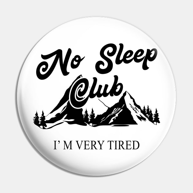 Colleen Ballinger Merch No Sleep Club Pin by Nicolashca