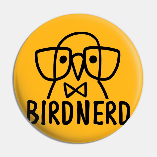 BirdNerd Pin by HeyJayJay