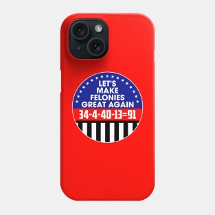 Make Felonies Great Again Phone Case