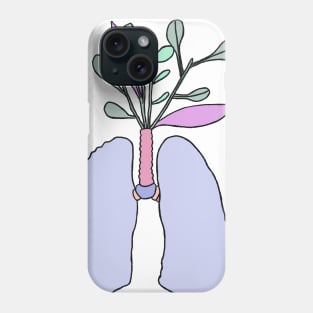 Floral lungs Phone Case