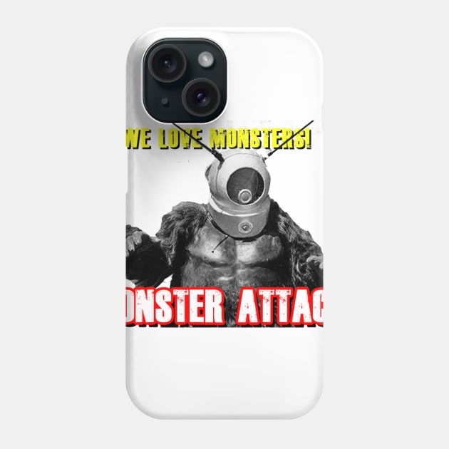 Robot Monster Phone Case by Monster Attack