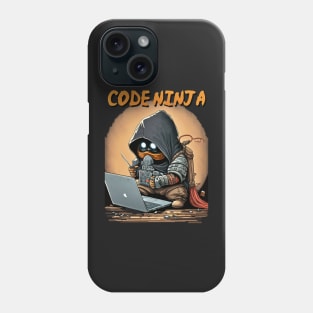 Code Ninja Cartoon Phone Case