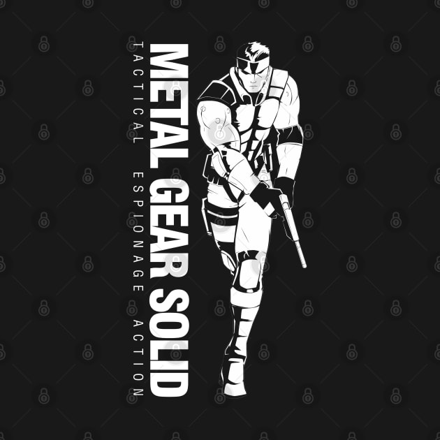 Metal Gear Solid Graphic by CoolDojoBro