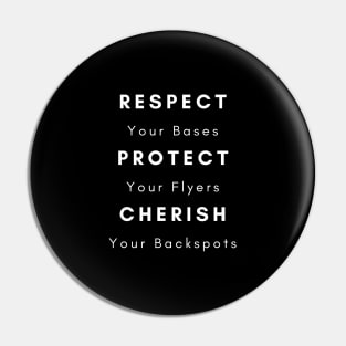 Respect Your Bases Pin