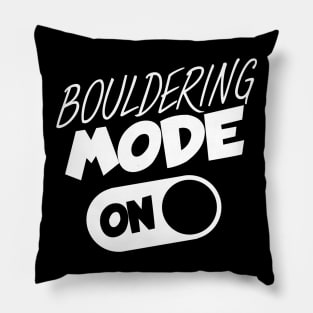 Bouldering mode on Pillow