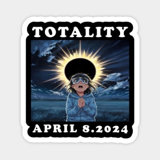 Solar Eclipse 2024 Totality April 8 Magnet