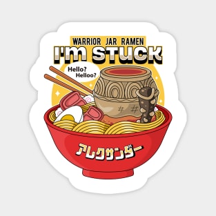 Warrior Jar Ramen Magnet