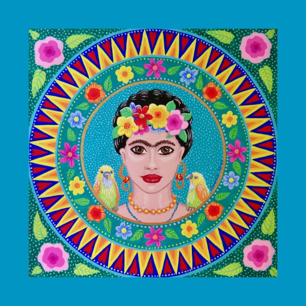 Fabulous Frida Mandala by SoozieWray