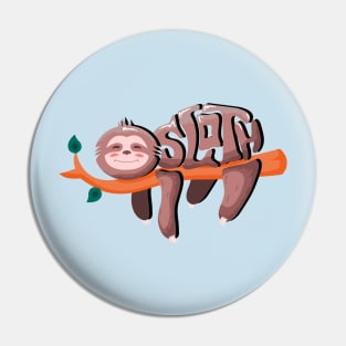 Cute Lazy sloth Pin