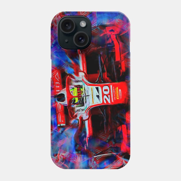 Mick Schumacher - Champion F2 2020 Phone Case by DeVerviers