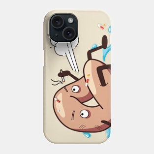 Stressed Donut Phone Case