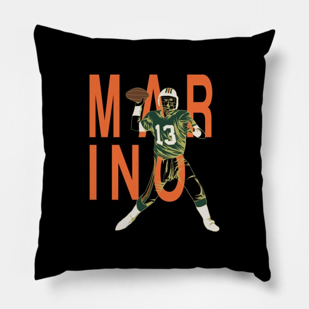 Dan mmarino Pillow by Visualoctane 