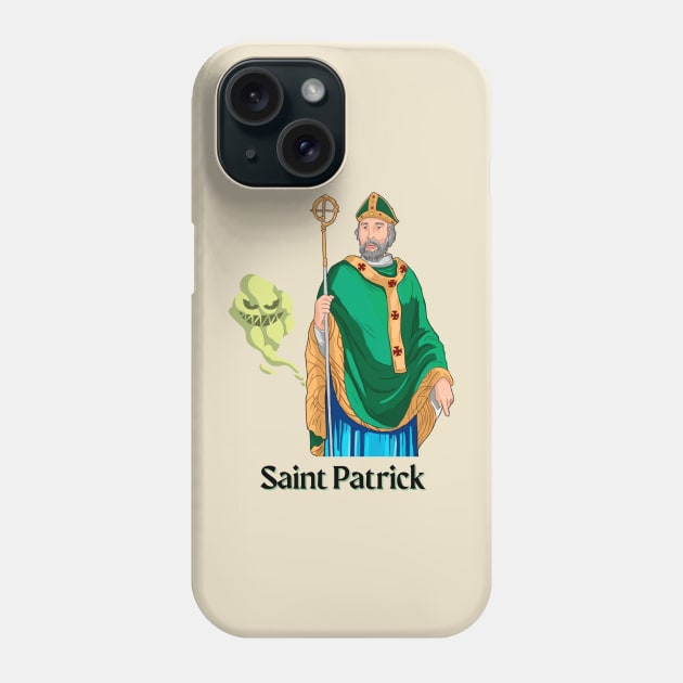 Saint Patrick the Stinker Phone Case by FartMerch