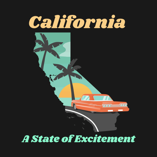 California: A State of Excitement by Joco Studio