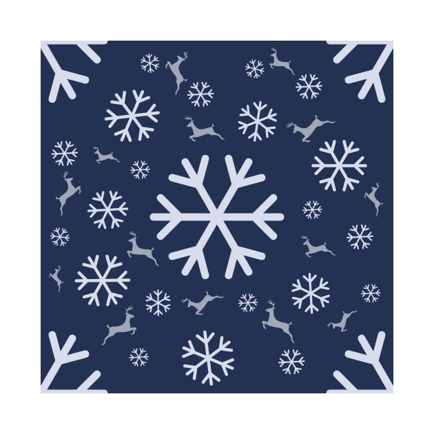 Winter time pattern 2 by BeCreativeArts