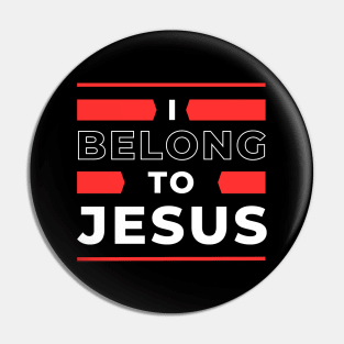 I Belong To Jesus | Christian Pin