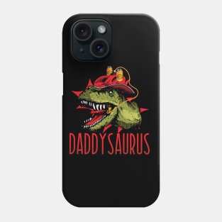 Daddysaurus Father's Day Dinosaur Phone Case