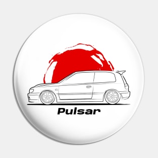 Sunny Pulsar Pin