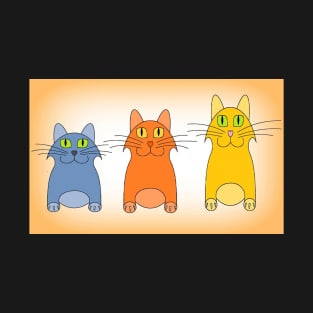 Three little cats gift for you T-Shirt