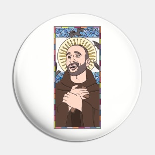 Manu Ginobili Stained Glass Pin