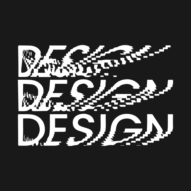 distorted pixel design logo by lkn