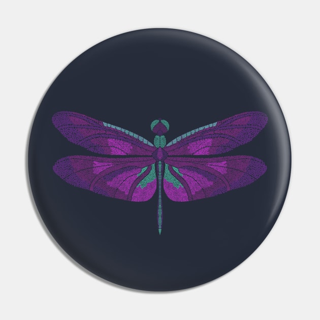 Dotty Dragonfly Pin by PNFDesigns