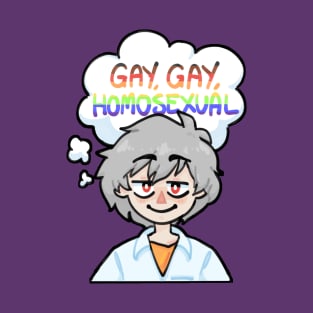 Kaworu gay, gay, homosexual, gay T-Shirt