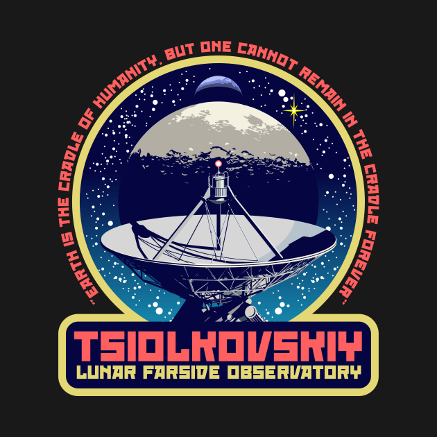 TSIOLKOVSKIY LUNAR FARSIDE OBSERVATORY by RedApe