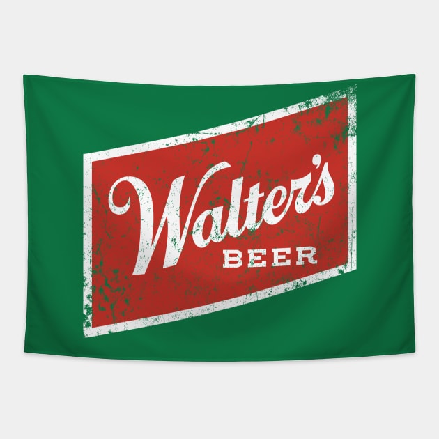 Walter's Beer Tapestry by MindsparkCreative