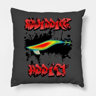 Squidding Addict Pillow