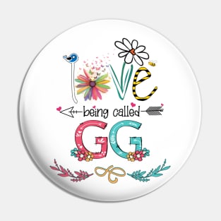 Love Being Called Gg Happy Mother's Day Pin