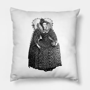 Queen Elizabeth Tudors Gloriana England Pillow
