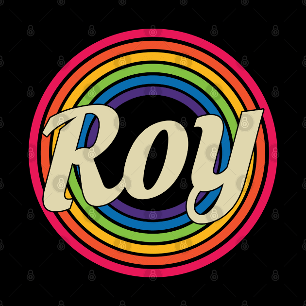 Roy - Retro Rainbow Style by MaydenArt