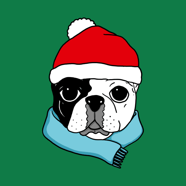 CHRISTMAS FRENCH BULLDOG 2 by miskel