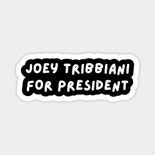 Joey Tribbiani for President Magnet