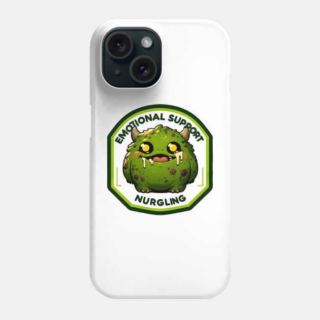 Emotional Support Nurgling Phone Case by OddHouse