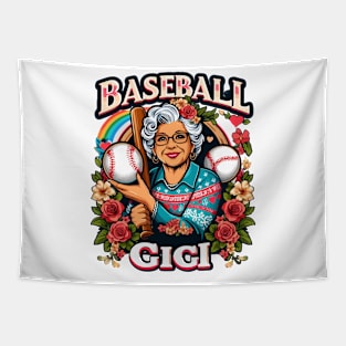 Baseball Gigi Women Ballpark Gigi Baseball Mom Tapestry