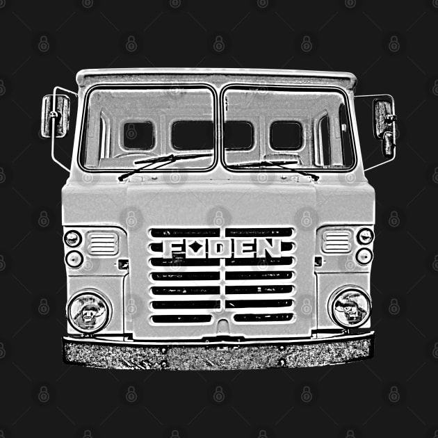 Foden S83 1970s classic heavy lorry by soitwouldseem