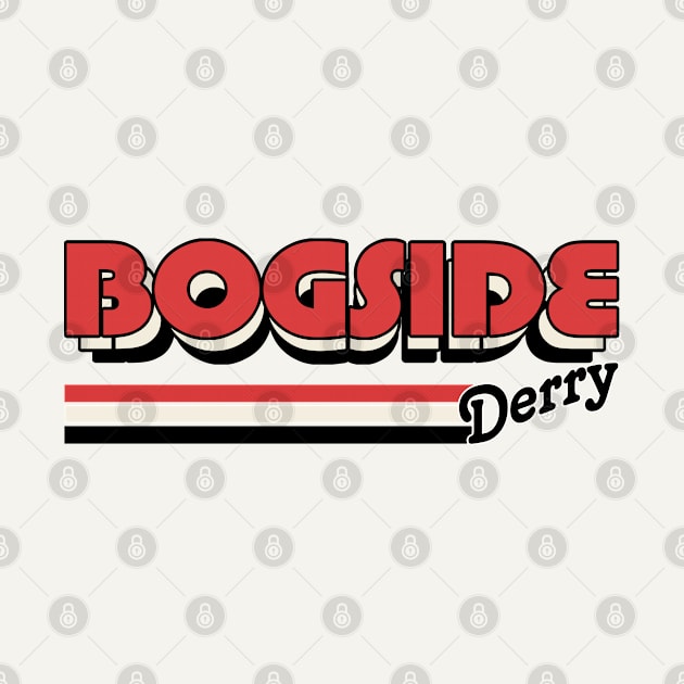 Bogside Derry / Retro Style Irish County Design by feck!