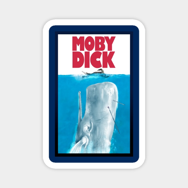 Moby Dick Magnet by SpaceBird