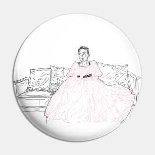 Villanelle pink Pin